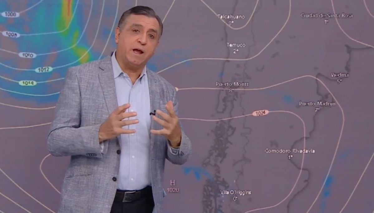 Iván Torres explica llegada del ciclón extratropical a la zona centro-sur