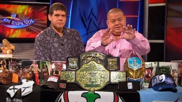 Hugo Savinovich y Carlos Cabrera