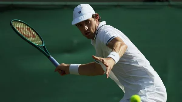 Nicolás Jarry avanzó a octavos de final de Wimbledon