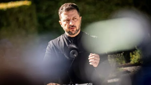 Volodimir Zelenski, presidente de Ucrania