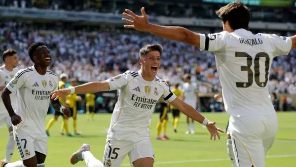 Real Madrid derrotó en un partidazo a Borussia Dortmund