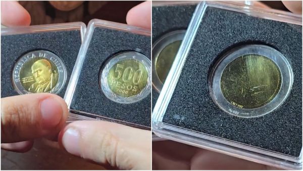 La valiiosa moneda de $500