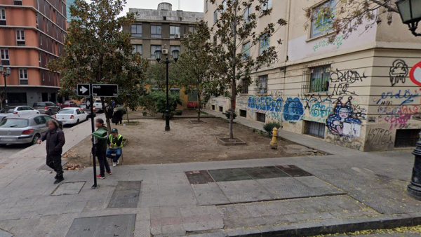 Sector de Presidente Juan Antonio Ríos con calle París. 