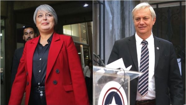 Jeannette Jara y José Antonio Kast