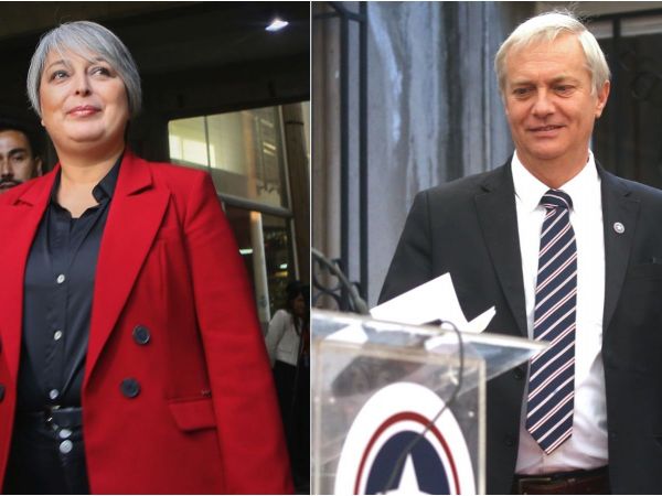 Jeannette Jara y José Antonio Kast