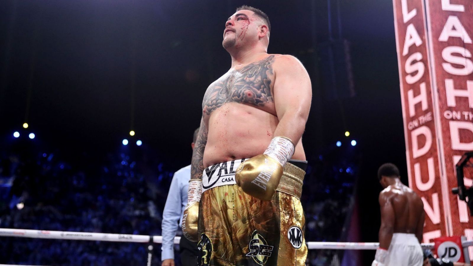 Andy Ruiz Jr, publicó una fotografía donde muestra un importante cambio físico.