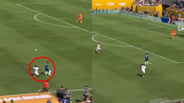 Error de Nuno Mendes ante el Chelsea