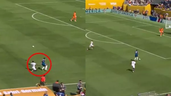 Error de Nuno Mendes ante el Chelsea