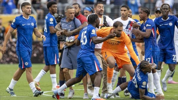 Luis Enrique agredió a Joao Pedro en la final del Mundial de Clubes