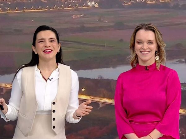 Valentina Reyes y Carla Zunino en 24 Horas Tu Mañana.