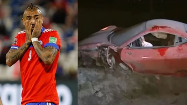 Tras el accidente de Arturo Vidal, en La Roja se les prohibió conducir a los jugadores