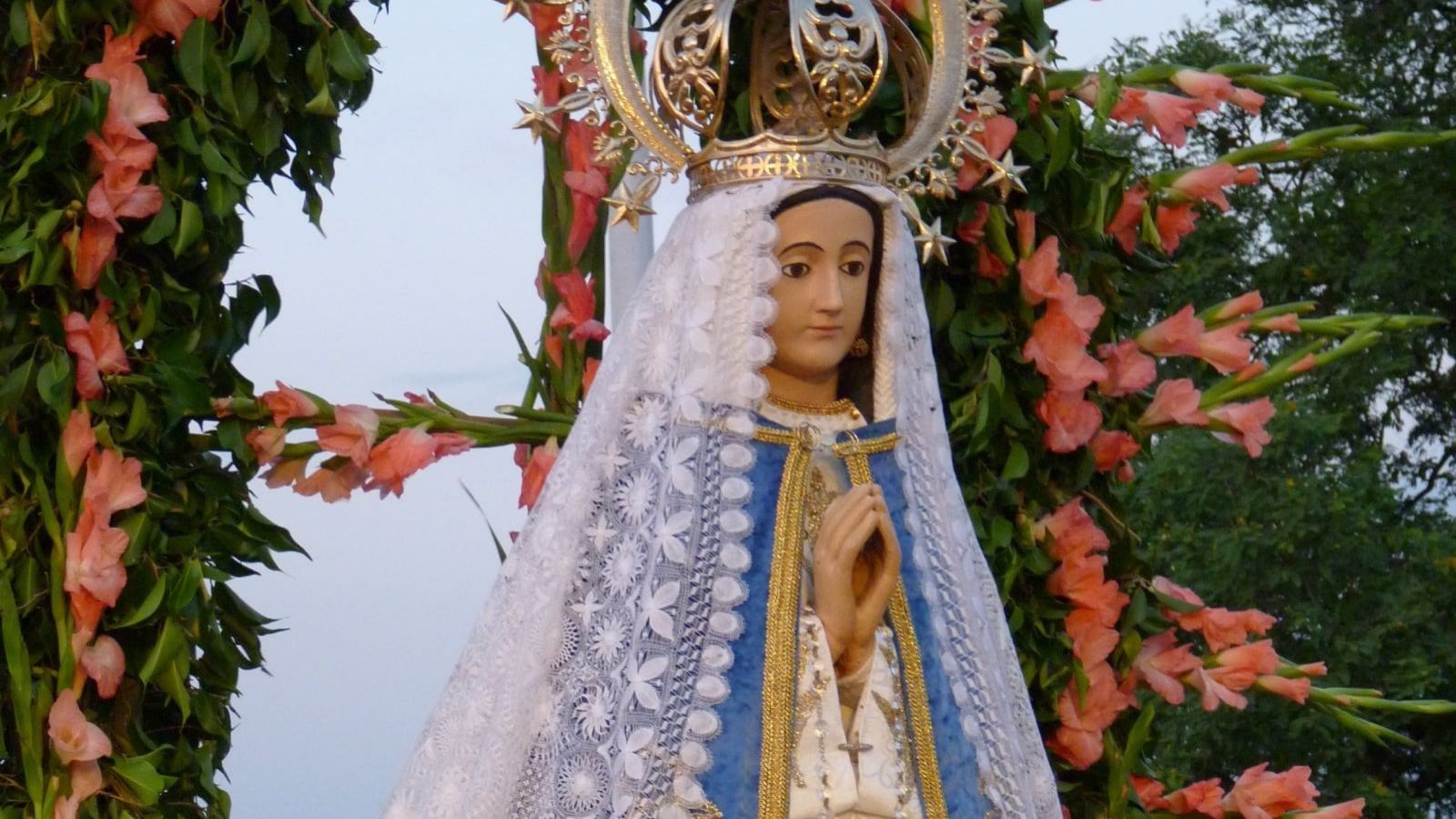 Imagen figura virgen de Itatí
