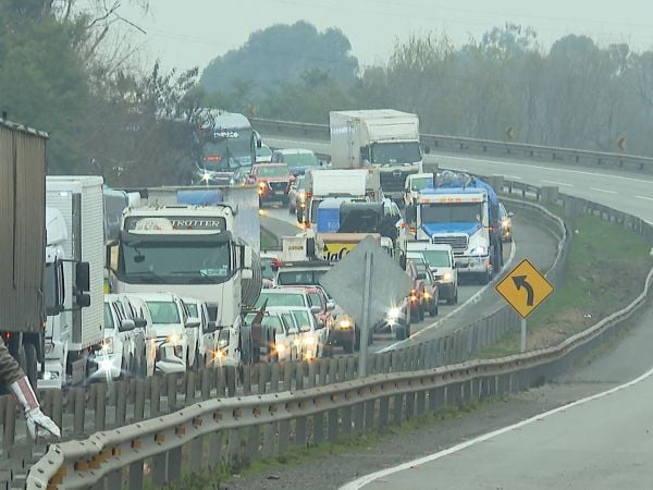 Ruta Cinco Sur muestra vulnerabilidad vial ante siniestros inesperados