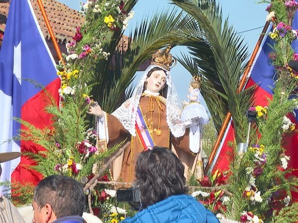 Masiva celebración a Virgen del Carmen