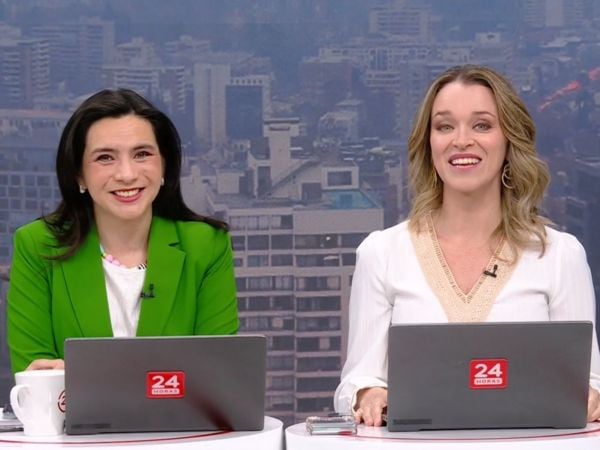 Valentina Reyes y Carla Zunino en 24 Horas Tu Mañana.