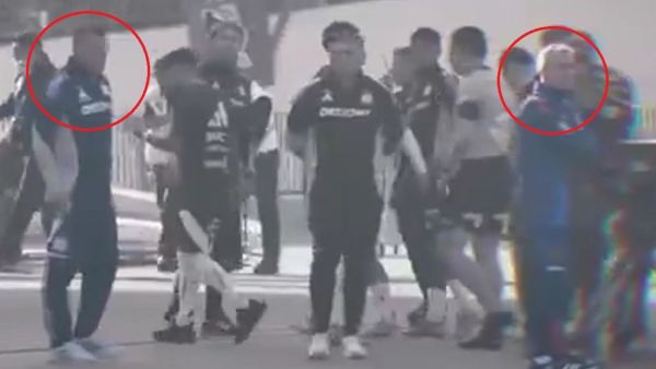 Jorge Almirón fue captado insultando a Gustavo Álvarez en el Superclásico