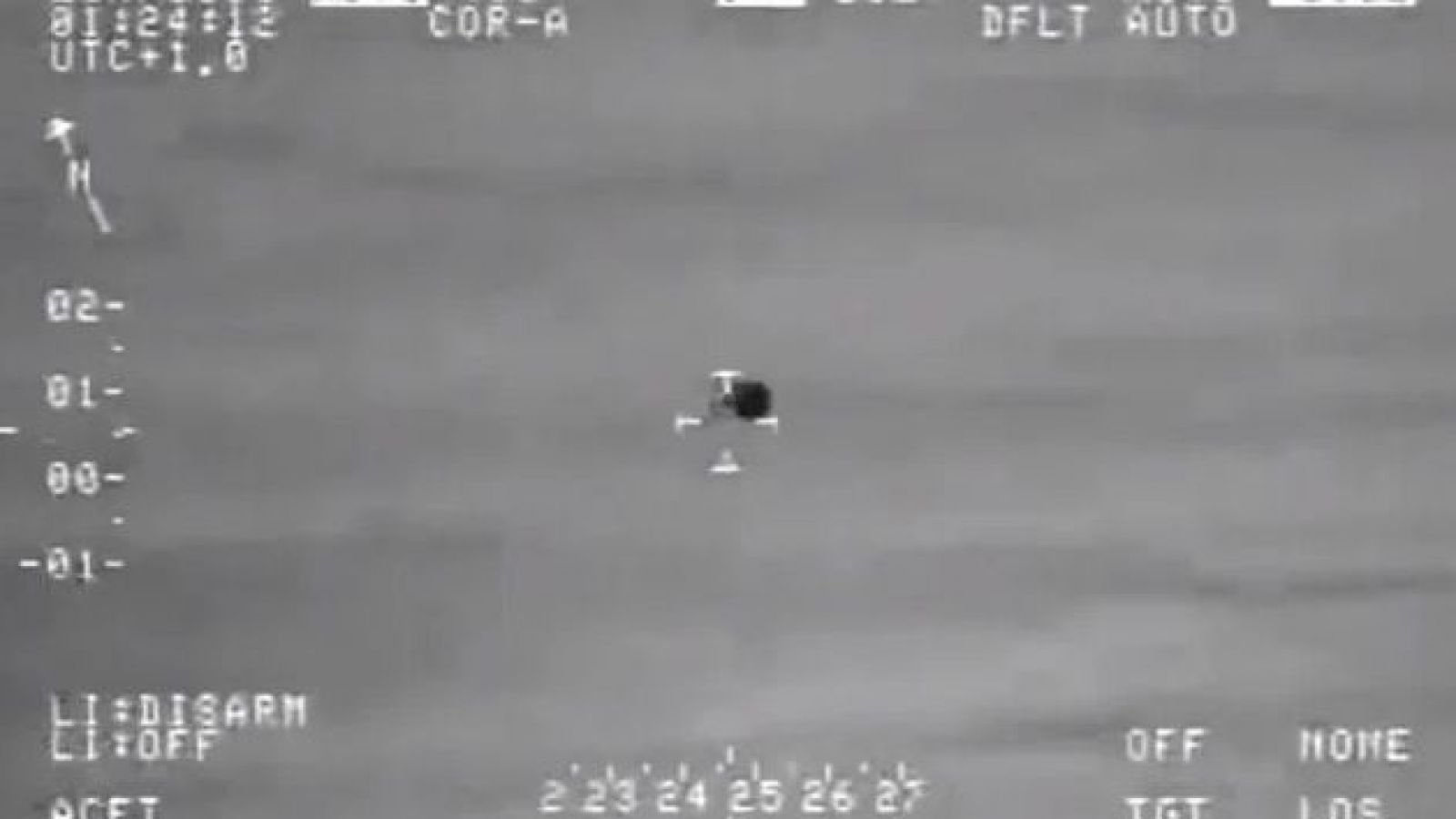 Imagen de un reporte ovni