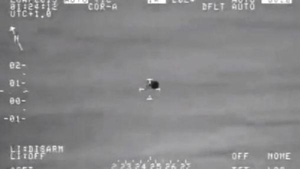 Imagen de un reporte ovni