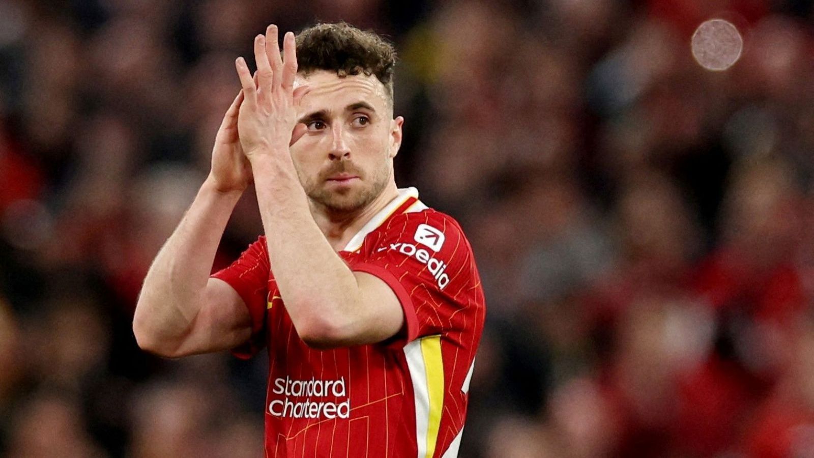 Liverpool dedicó un nuevo homenaje a Diogo Jota