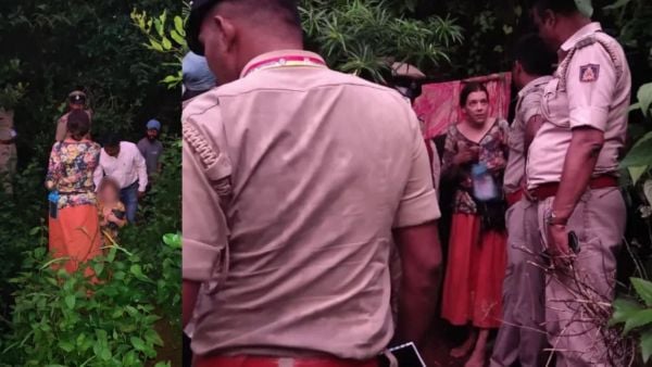 Mujer rusa viviendo en cueva de la India