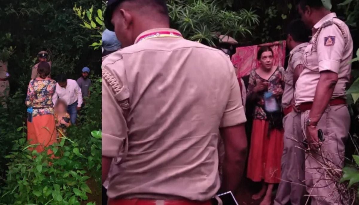 Hallan a mujer rusa y sus hijas viviendo en cueva de la India: tenía su visa vencida