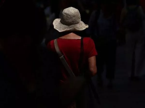 Woman under the sun