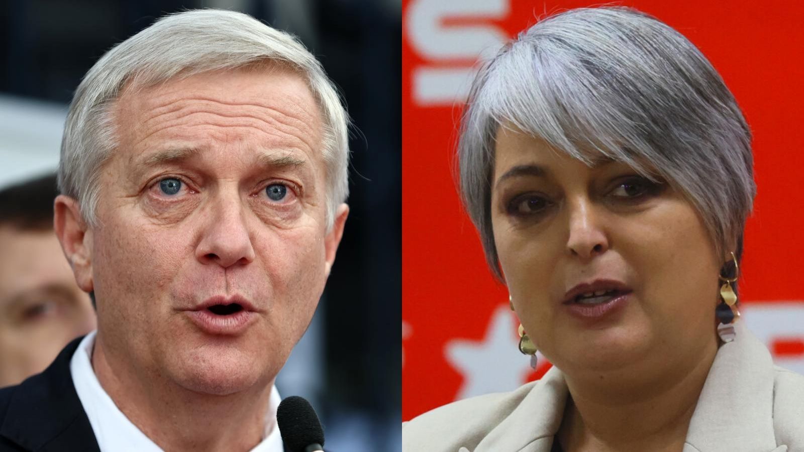 José Antonio Kast y Jeannette Jara