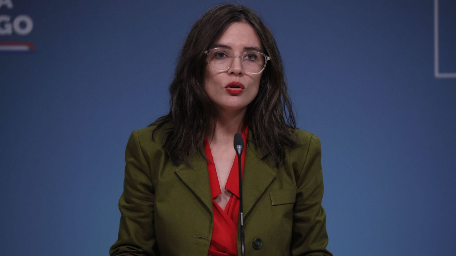Ministra Camila Vallejo