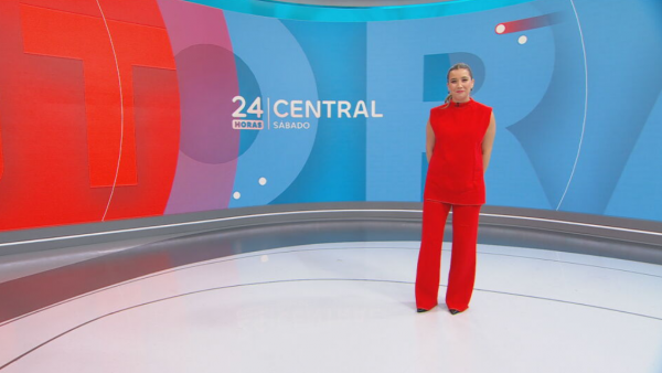 Agustina Álvarez en 24 Horas Central Sábado