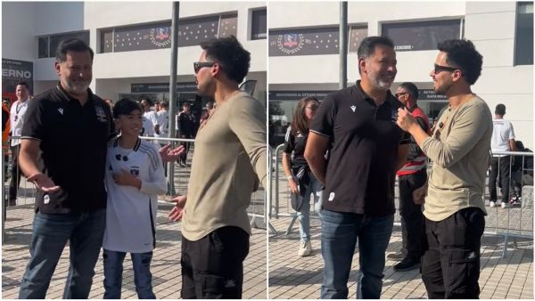 Pedro Ruminot en Estadio Monumental.