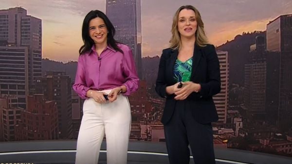 Valentina Reyes y Carla Zunino en 24 Horas Tu Mañana.
