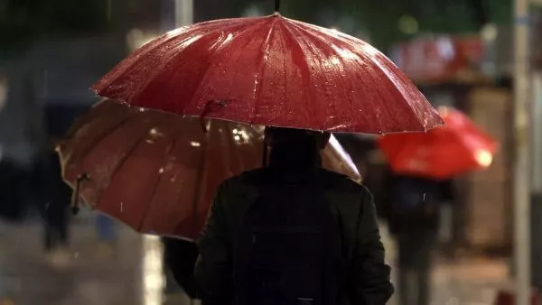 Lluvia en Santiago