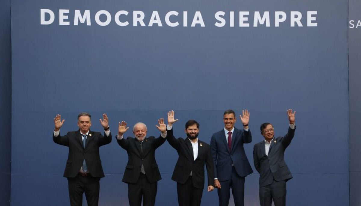 Foto oficial en La Moneda: Presidente Boric lidera cumbre 