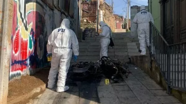 Balacera en Valparaíso