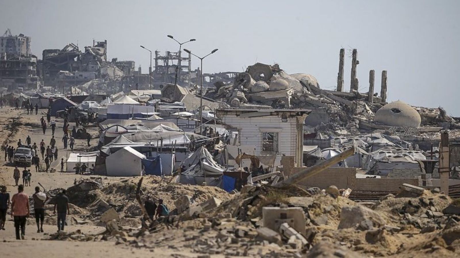 Destrucción en Gaza