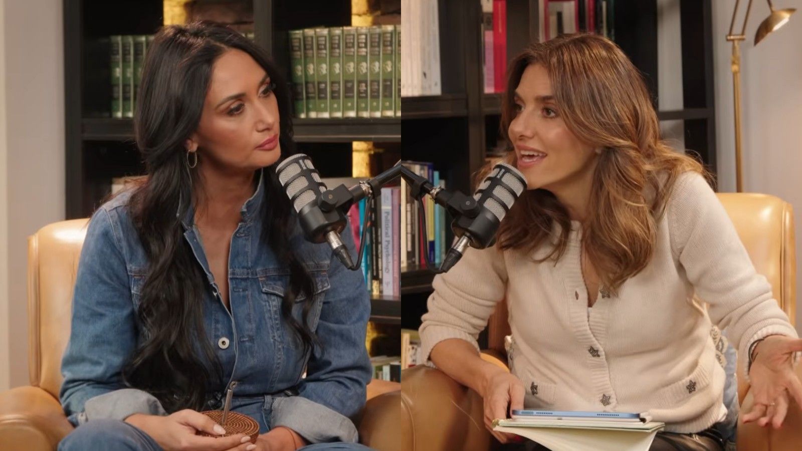 Pamela Díaz y María Luisa Godoy