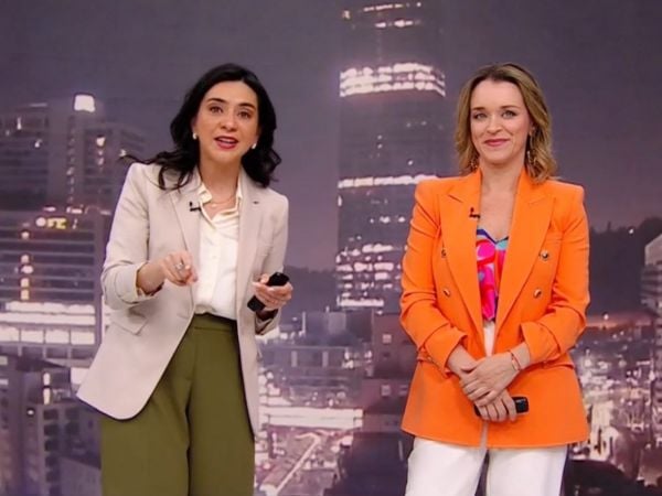 Valentina Reyes y Carla Zunino en 24 Horas Tu Mañana.