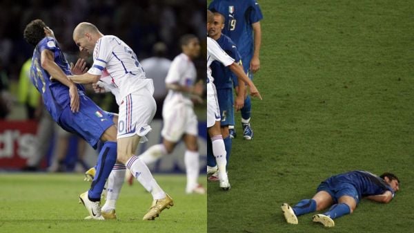 El cabezazo de Zinedine Zidane a Marco Materazzi