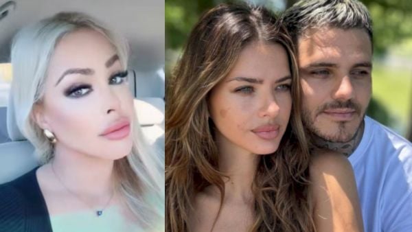 Vedette uruguaya y Mauro Icardi