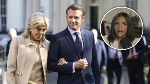 Brigitte y Emmanuel Macron, Candace Owens