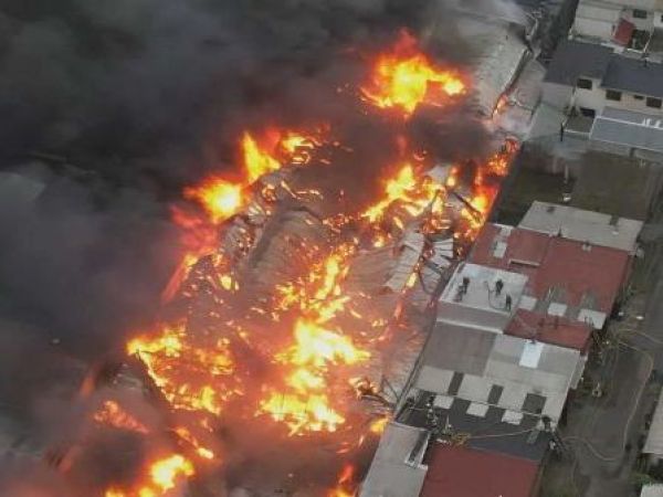 Incendio en Chiguayante, Concepción