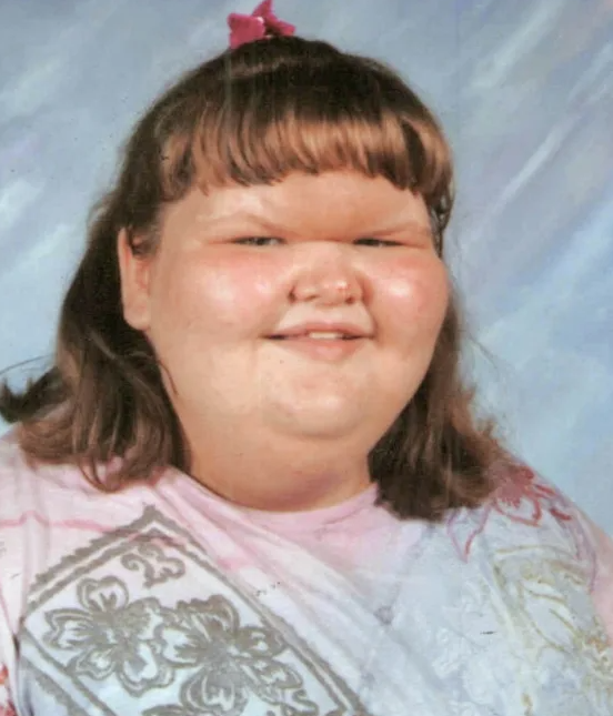 Tammy Slaton cuando era niña