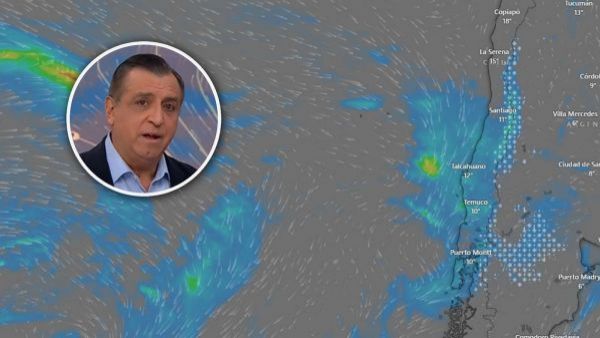 Iván Torres y posibles lluvias en Santiago