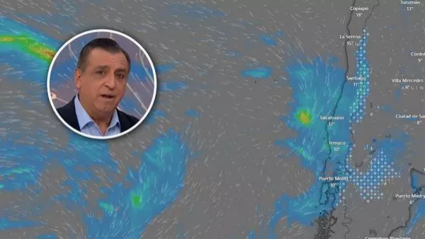 Iván Torres y posibles lluvias en Santiago