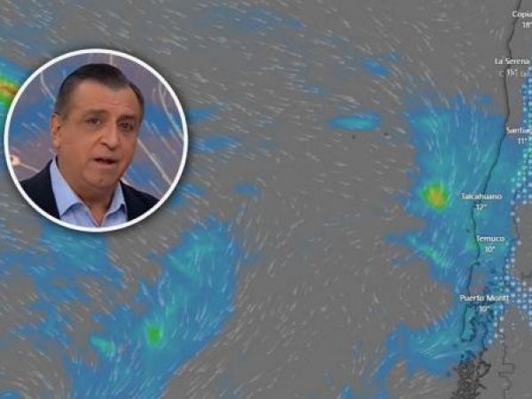 Iván Torres y posibles lluvias en Santiago
