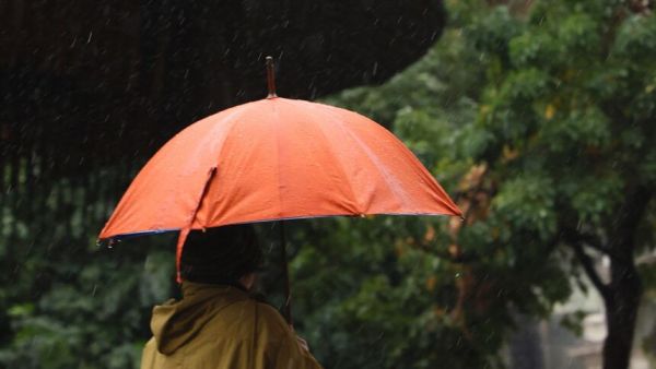 Lluvia en Santiago y el sur del país