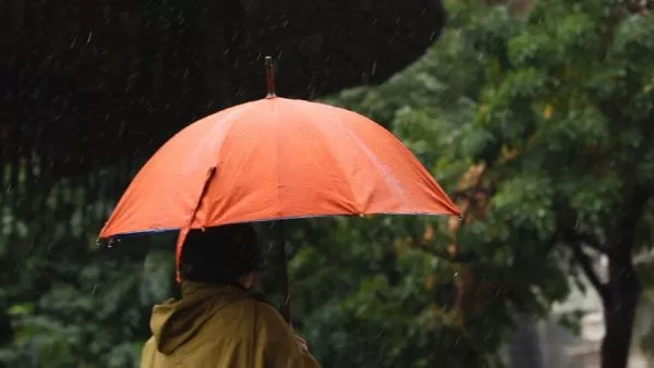 Lluvia en Santiago y el sur del país