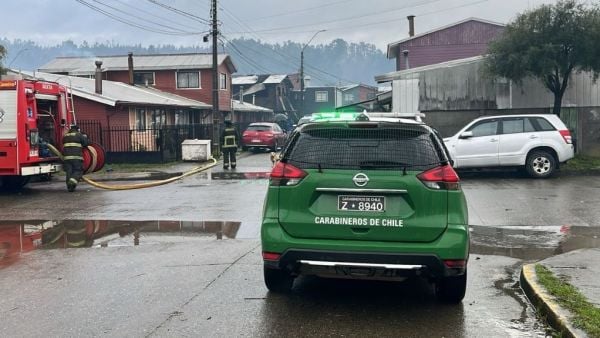 Incendio en Valdivia dejó 4 muertos