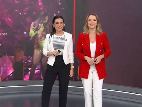 Valentina Reyes y Carla Zunino en 24 Horas Tu Mañana.