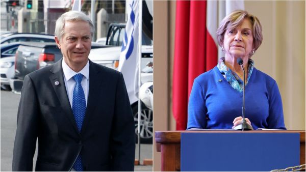 Evelyn Matthei y José Antonio Kast
